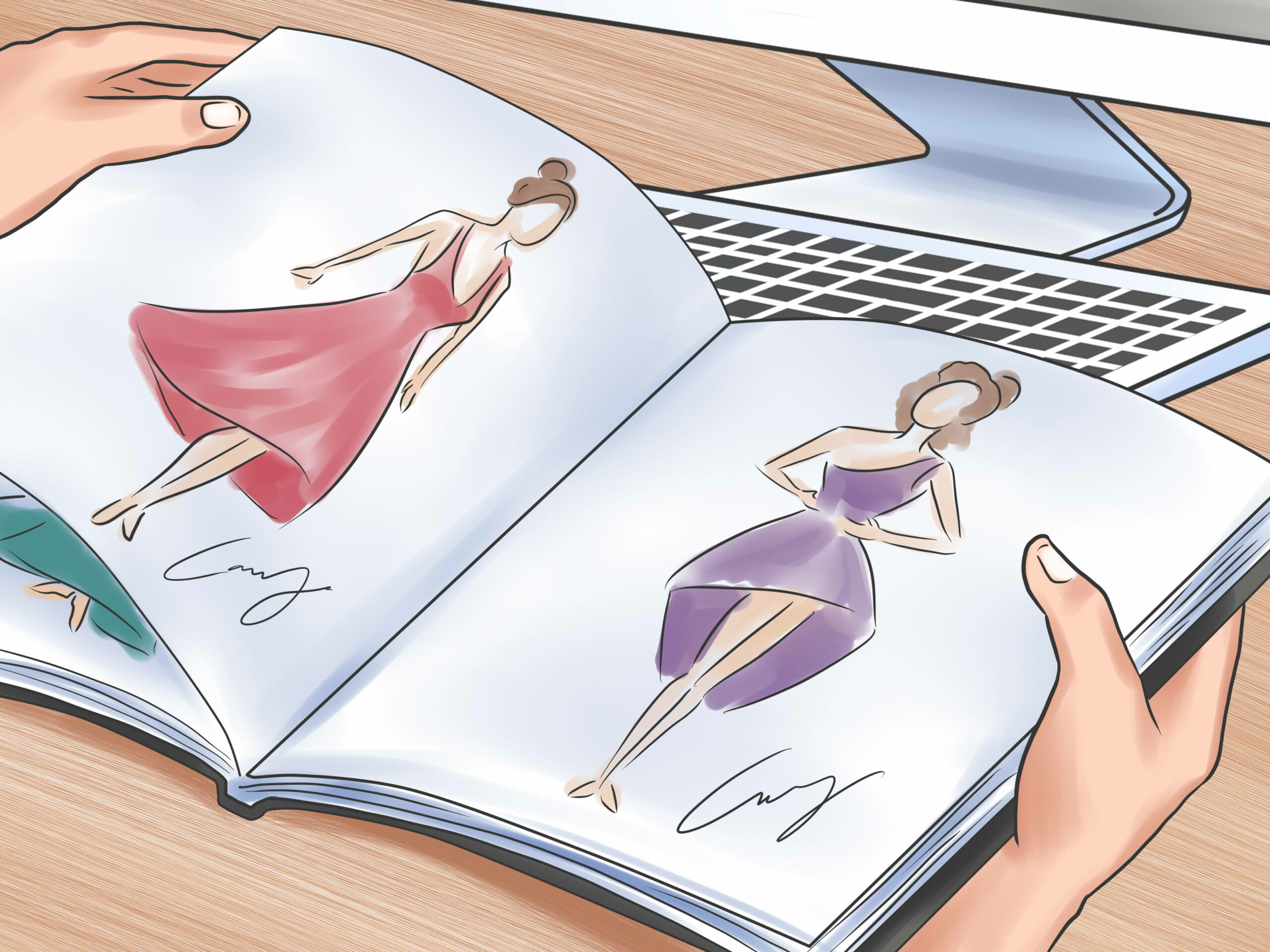 Become a Fashion Designer Step 14 Version 2 scaled - منحة جزئية لدراسة بكالوريوس تصميم الأزياء 1