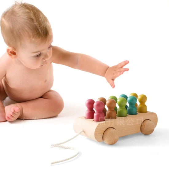 Children s Educational Early Education Rope Traction Walker Kindergarten Baby Fun Toy Colorful Villain Beech Car - أهمية التعليم المبكر وكيف يؤثر على النجاح الأكاديمي اللاحق للطفل 1