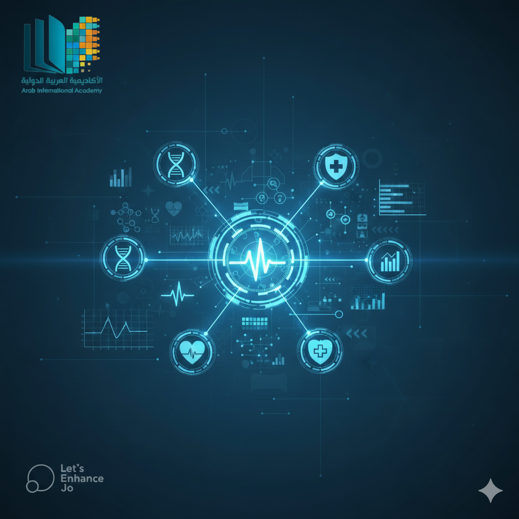 Geminالطب الرقمي آفاق التحول التكنولوجي في الرعاية الصحية الاستراتيجية 2026i Generated Image gyaajfgyaajfgyaa - الطب الرقمي: آفاق التحول التكنولوجي في الرعاية الصحية الاستراتيجية 2026 1