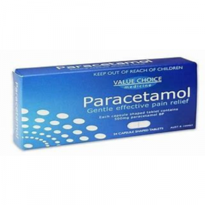 1.الباراسيتامول أو أسيتامينوفين Paracetamol or acetaminophen