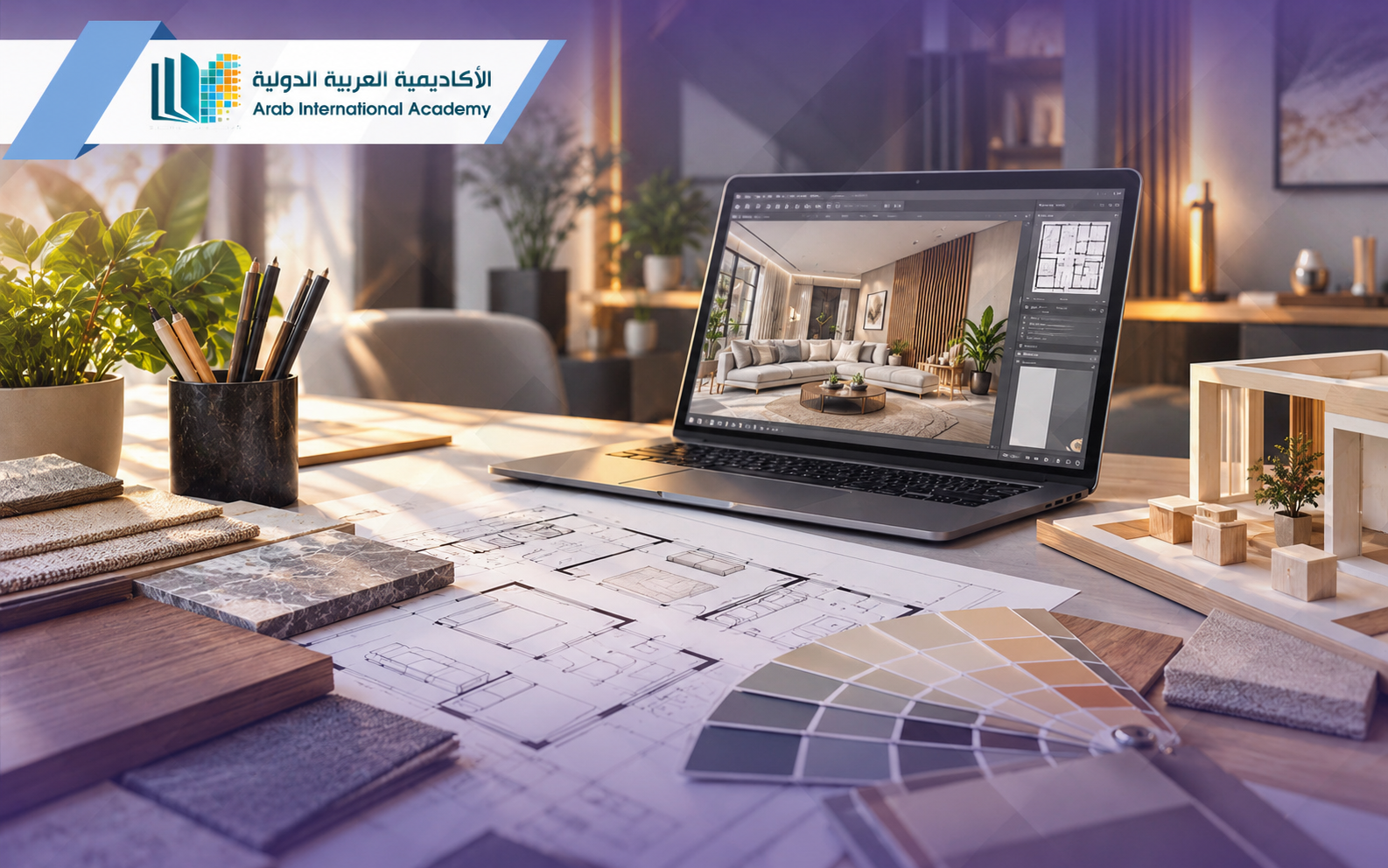 Interior Design Studio Workspace